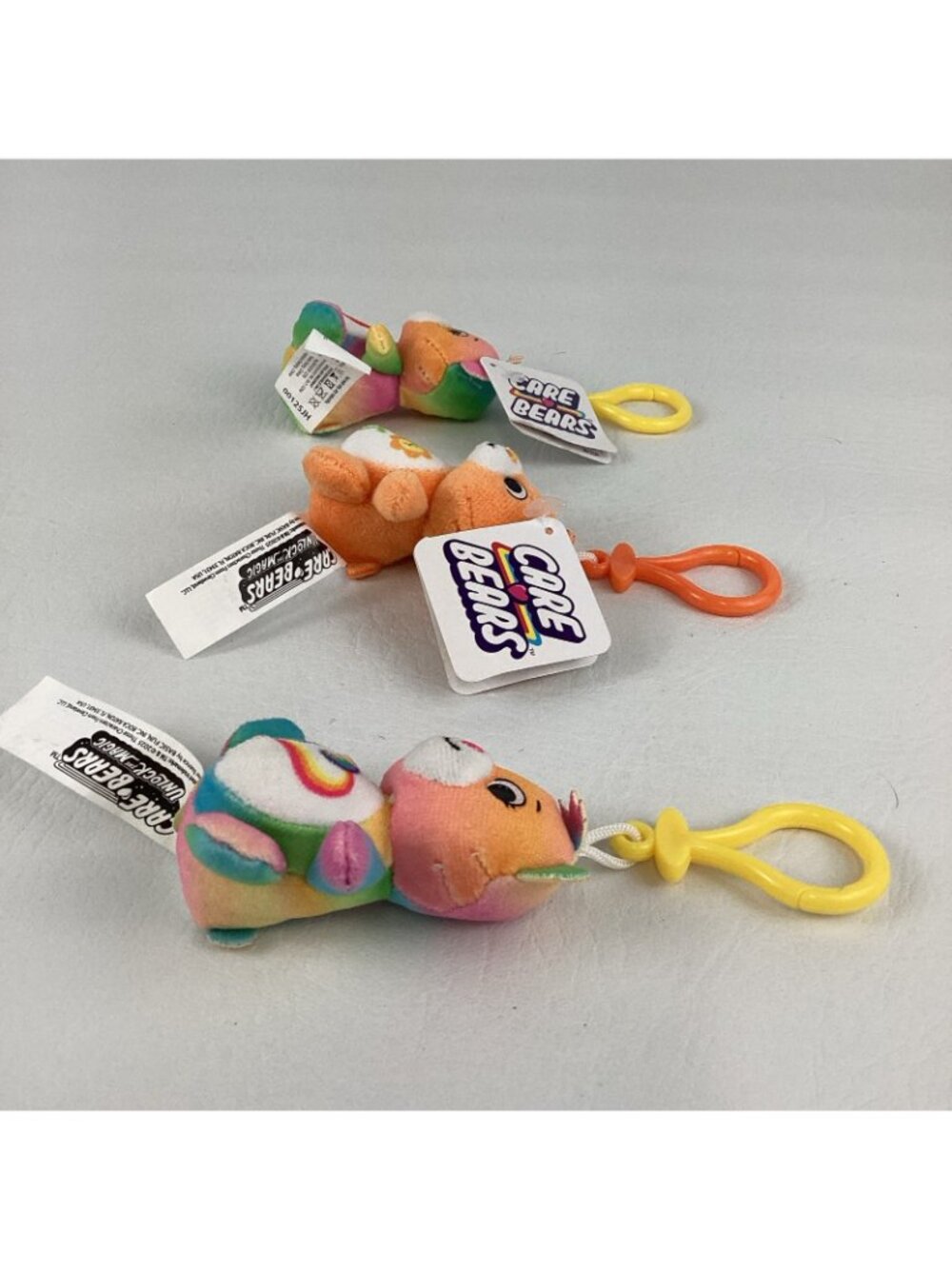 Care Bears Unlock Magic Micro Teenies Plush Keychain Clips Friend Togetherness - Picture 5 of 6